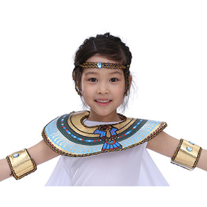 Fancy Carnival Party Egyptian King Dress up Halloween Kids Prince Cospaly Outfit Disfraz de Faraón egipcio - Product Image 5