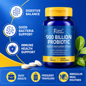 Nouveauté : Complément Probiotique Shecome, 60 <span class=keywords><strong>Comprimés</strong></span> pour Femmes et Hommes, Favorise la Santé du Système Immunitaire - Product Image 2