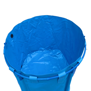 Tanque de estanque de peces de Pvc móvil, acuarios y accesorios de capacidad azul de plástico para agricultura sostenible, estanque de peces Koi de plástico - Product Image 2