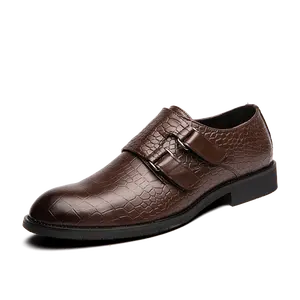 Mocassins à bout carré pour homme, chaussures respirantes Cool et décontractées, brillantes, à talon plat, meilleure marque, livraison directe d'usine