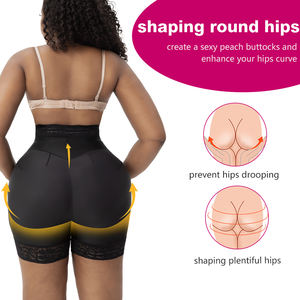 Haute Compression <span class=keywords><strong>Cuisse</strong></span> Minceur Culotte Colombien Fajas Colombianas Colombie Corps Shaper Post Chirurgie Shorts Shapewear pour Femmes - Product Image 4