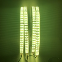 Kit de bande lumineuse étanche pour jante de roue de voiture