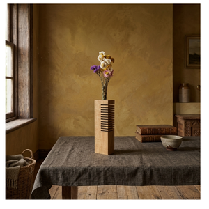 Florero de Madera de Mango Hecho a Mano de Lujo, Centro de Mesa Decorativo de Madera para Decoración de Mesa Interior de Hogar Moderno - Product Image 3