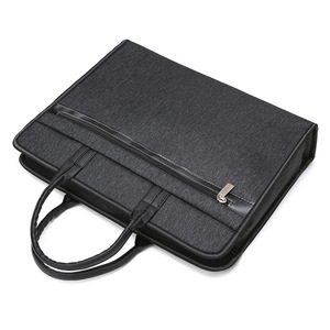 High Quality Canvas <b>Laptop</b> Bag Business Briefcase Travel Office Executive Messenger Men Women Portable Multi Layer <b>Laptop</b> Bag - Product Image 2