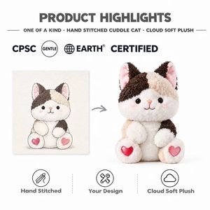 Peluche Coniglio 'Good Night' Personalizzato, Produzione Diretta OEM ODM, Super Morbido Antistress, Animali di Peluche all'Ingrosso, MOQ Divertente Peluche - Product Image 3