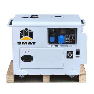 Hot Bán 10KVA 10KW Siêu Yên Tĩnh Xách Tay Máy Phát Điện Diesel Với Tự Động Bắt Đầu Không Khí Gia Đình Hệ Thống Làm Mát - Product Image 1
