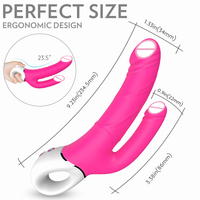 Vibromasseur à 9 fréquences, Vibromasseur Lapin vibrant, Vibromasseur Lapin, Tous les jouets sexuels pour femmes
