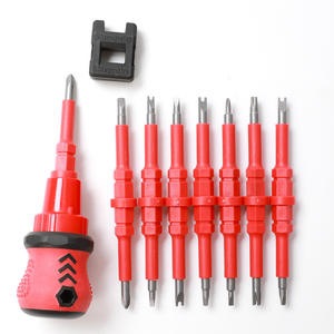 Juego de Destornilladores Eléctricos de Trinquete Aislados de Alto Voltaje 17 en 1, Phillips y de Cabeza Plana, con Fuerte Magnetismo y Formas Irregulares - Product Image 5