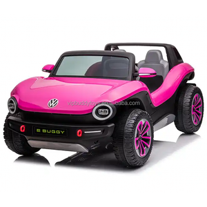 Berlisensi Volkswagen ID Buggy Ride-on mobil anak-anak 12 tahun hijau <span class=keywords><strong>2</strong></span>-dudukan mobil listrik kendali jarak jauh kuat empat roda Remo - Product Image 3