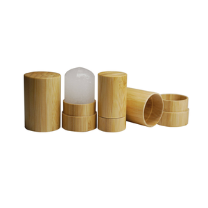 Déodorant anti-transpirant en <span class=keywords><strong>pierre</strong></span> d'<span class=keywords><strong>alun</strong></span> naturel en bambou, en pot de liège, avec cristaux de <span class=keywords><strong>potassium</strong></span> - Product Image 4