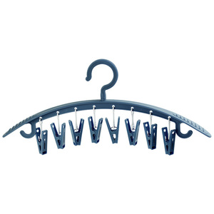 Clothing Organizer Drying Clips Adjustable Hook Type Rectangle Plastic Hangers For Pants And Clothes Storage - Product Image 2
