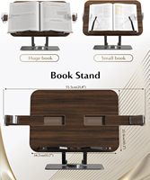 Recette de lecture gratuite Livre de cuisine en bois Support de tablette Support de livre pour la lecture