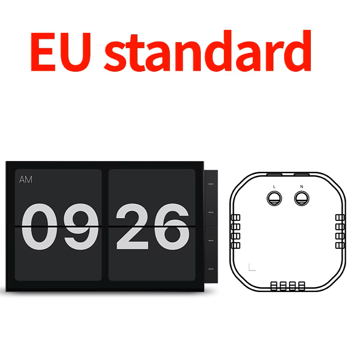 Gris - Caja de pared estándar de la UE