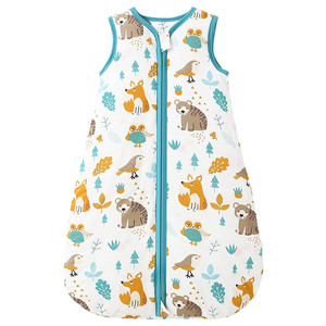 Manta usable cálida de algodón orgánico 100% de gran espacio de 2,5 Tog <span class=keywords><strong>para</strong></span> bebés de 0 a 6 meses o niños pequeños <span class=keywords><strong>para</strong></span> todas las estaciones 200TC - Product Image 4