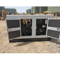 Générateur à gaz triphasé 80/90/100 kW à châssis ouvert, silencieux, avec ATS, démarrage automatique/à distance, 50/60 Hz, pour une performance moteur fiable et durable