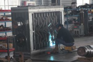 アルミカースチールクラッシャークラッシャーシュレッダーシュレッダーヘビーダブルシャフト工業用缶鉄スクラップ金属30産業HX - Product Image 5