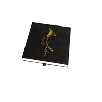 Boîtes rigides écologiques personnalisées avec tiroir coulissant, boîte cadeau pour cils avec revêtement UV sélectif pour l'emballage des cils