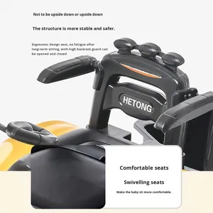 Nuovo Escavatore Elettrico <span class=keywords><strong>Giocattolo</strong></span> in Plastica per Bambini e Bambine, con Telecomando, per Età 1-6 Anni, Hebei - Product Image 3