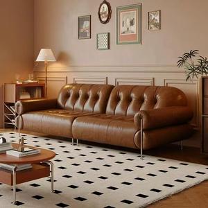 Sofá Moderno Tapizado y Acolchado, Cómodo y Elegante para Sala de Estar o Apartamento - Product Image 6