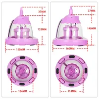 Nouvelle Machine de Massage Relaxant la Plus Puissante pour l'Amélioration et l'Augmentation des Fesses, Pompe à Vide Rose pour l'Augmentation des Fesses, Appareil de Thérapie par Ventouses