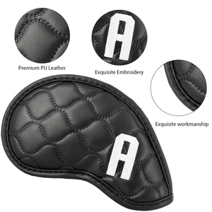 Fundas Protectoras de Tela para Palos de Golf Personalizadas al por Mayor, Protector de Cabeza de Hierro de Golf - Product Image 2