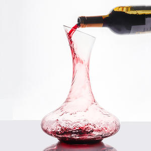 เหยือกไวน์แบบเต็มข<span class=keywords><strong>ว</strong></span>ด,ขวดไ<span class=keywords><strong>ว</strong></span>น์คริสตัลข<span class=keywords><strong>ว</strong></span>ดใส่ไวน์แดงมีหรือไม่มีหูจับอุปกรณ์เสริมสำหรับบาร์ - Product Image 3