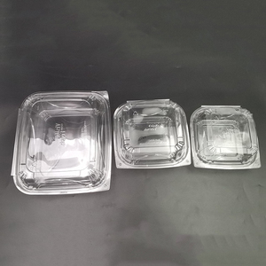 Custom Wholesale Transparent PET Plastic Box For Fresh Fruit