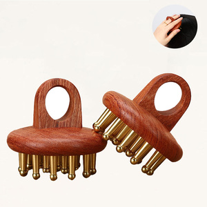 Massager 2024 Therapy <strong>Device</strong> for Shoulder <strong>Back</strong> Knee for Beauty Wooden Gua Sha <strong>Massage</strong> Brush - Product Image 4