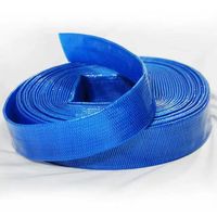 Tuyau flexible de vidange plat en pvc pour l'irrigation agricole