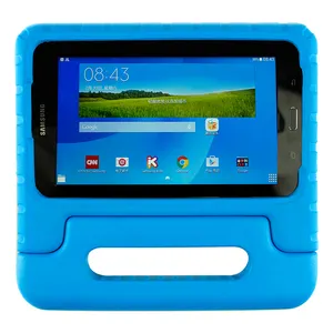 Kinderhoesje Voor Samsung Galaxy Tab E Lite 7 " / Tab 3 Lite 7.0 (SM-T110/T113) Eva Foam Schokbestendige Hoes Met Stand H