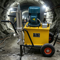 Petit équipement de fendage de roche, machine électrique de fracturation de roche, équipement de fendage minier, bâton de fendage