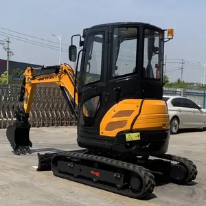 Máquina excavadora de suelo Máquina excavadora de árboles pequeños para excavadora de agujeros de tractor