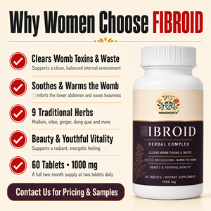 Compresse Erboristiche Fib*roid per la Cura dell'Utero Femminile, Eliminano i Residui Interni e Riscaldano l'Utero, Supportano l'Equilibrio e la Vitalità Femminile - Product Image 3