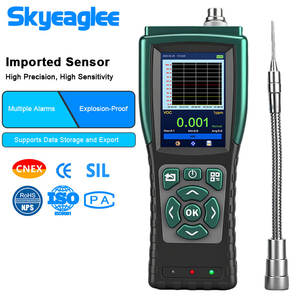 Hoge kwaliteit draagbare pompzuiging O2-zuurstofdetector Concentratie-meetmeter Analysator voor industriële veiligheid - Product Image 1