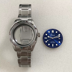 Caja de Reloj de Acero Inoxidable de 38 mm con Cristal de Zafiro para Movimientos NH35/<span class=keywords><strong>4R</strong></span>, Resistente al Agua, Negro, Verde, Azul, Modificación de Esfera de 31 mm - Product Image 5