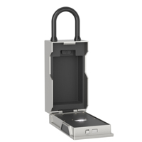 CH-930-1 Nueva Caja de Seguridad para Llaves de Aleación de Aluminio con Desbloqueo NFC, Caja de Almacenamiento Inteligente para Llaves de Doble Uso, para Colgar y Montar en la Pared