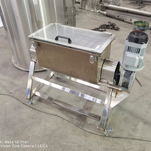 Licuadora de cinta pequeña de acero inoxidable, máquina mezcladora de azúcar blanco en polvo, mezclador de correa de doble tornillo, mezclador de aditivos químicos - Product Image 5