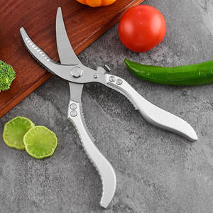 กรรไกรตัดกระดูกไก่สแตนเลสสำหรับครัว ทนทาน ใช้งานได้หลากหลาย สำหรับเนื้อสัตว์ ปลา อาหารทะเล บาร์บีคิว - Product Image 2