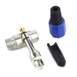 ปลั๊กเสียงสเตอริโอขนาด 6.5 มม. แบบเชื่อมต่อ 6.35 มม. ขั้วต่อไมโครโฟนแบบสามขาสำหรับสายสัญญาณเสียงและมิกเซอร์คอนโซล - Product Image 1