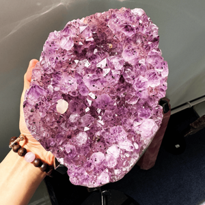 Commercio all'ingrosso <span class=keywords><strong>pietra</strong></span> naturale di cristallo di quarzo Uruguay ametista grappolo grezzo ametista <span class=keywords><strong>Geode</strong></span> <span class=keywords><strong>pietra</strong></span> per l'artigianato e la decorazione - Product Image 3