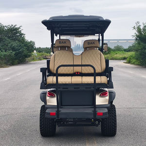 รถกอล์ฟไฟฟ้า6ที่นั่ง5KW 48V CE VIN ได้รับการรับรอง GCC รถกอล์ฟหรูระยะทาง70-90กม. ผลิตจากโรงงาน - Product Image 4