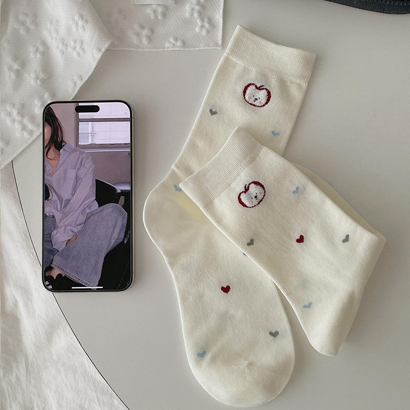 Perro manzana blanca