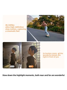 Global Version 1 Inch Pocket 4 <b>Gimbal</b> <b>Camera</b> Portable Handheld Video <b>Camera</b> Vlog Shooting Device Gift - Product Image 6