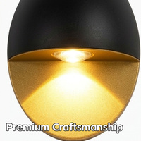 Applique murale LED extérieure en aluminium, étanche IP65, à intensité variable, éclairage extérieur moderne pour chambre, salle de bain, couloir et escalier