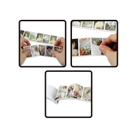 Livre d'autocollants vintage style peinture à l'huile, 365 jours, autocollants Washi découpés, pour journal quotidien, Fête des Pères, Pâques