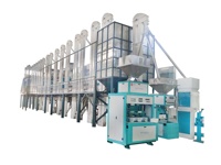 Machine à décortiquer le riz à haut rendement 100TPD, haute précision, certifiée ISO9001, avec moteur, système complet automatique, prix compétitif