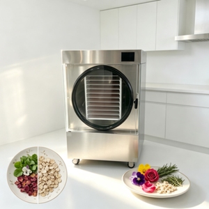 Secador de Bandeja de Acero Inoxidable, Equipo de Procesamiento de Alimentos con Calentamiento Eléctrico de 2000W, 220V, Máquina de Secado de Bajo Consumo - Product Image 1