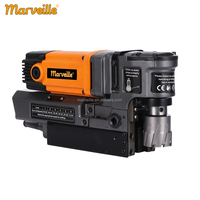 Marvette Offre Spéciale mini perceuse de ligne magnétique Portable automatique MW-50G robuste alésage et Machine à souder (Version normale)