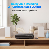 Nuevo Reproductor de VCD HD con Dolby Digital AC-3 y Audio de 2.1 Canales, USB Frontal para Salida, Ideal para Entretenimiento en Reuniones Familiares