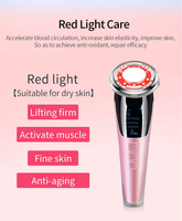 Masseur facial raffermissant pour la peau, effectue des soins chauds et froids pour la peau du visage, soutient le traitement quotidien d'embellissement du visage